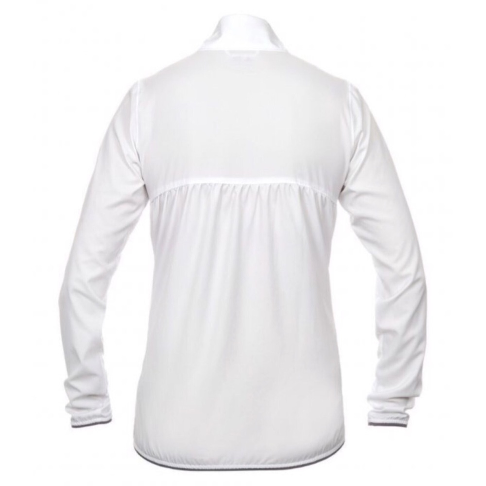 Adidas Essentials Full-Zip Wind Jacket White New - Picture 2 of 8